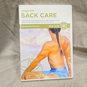 YOGA for Back Care DVD GAIAM NWOT Rodney Yee